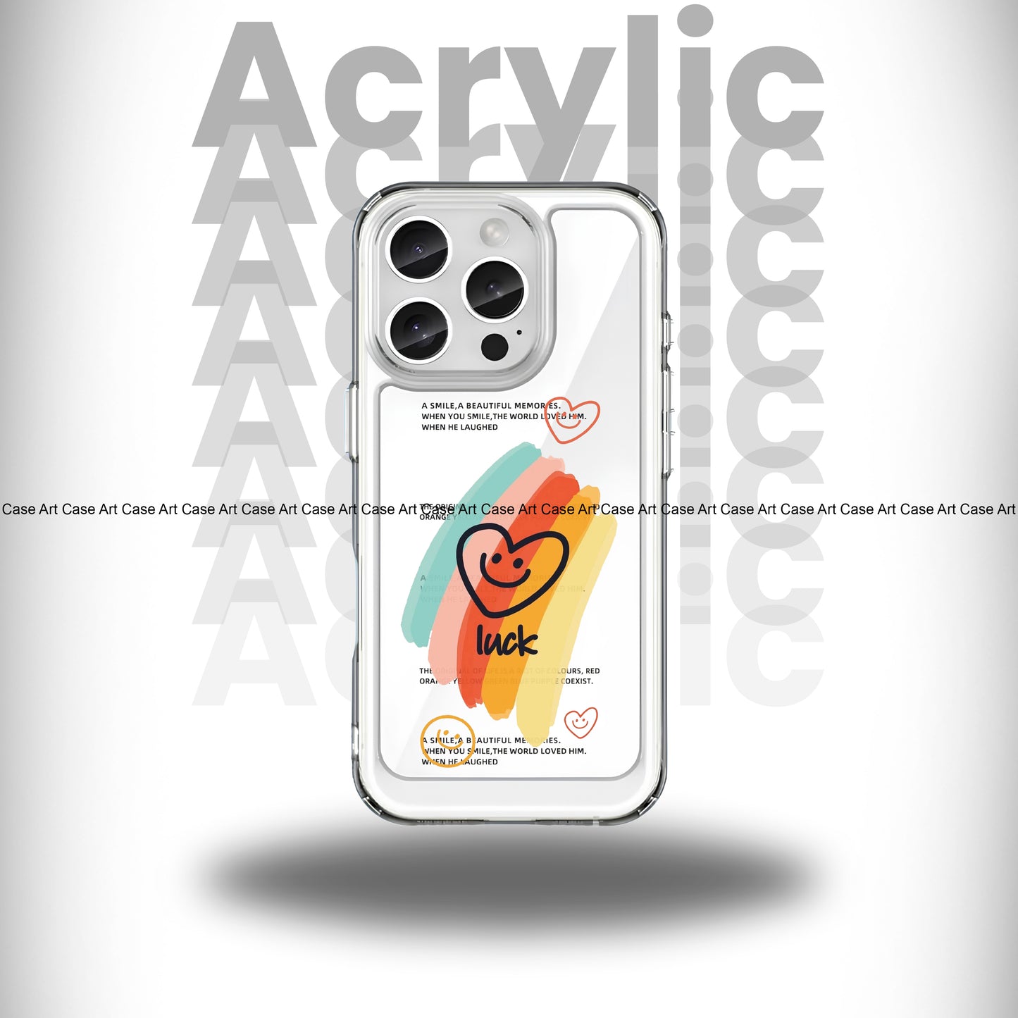 Luck Crystal Acrylic Case