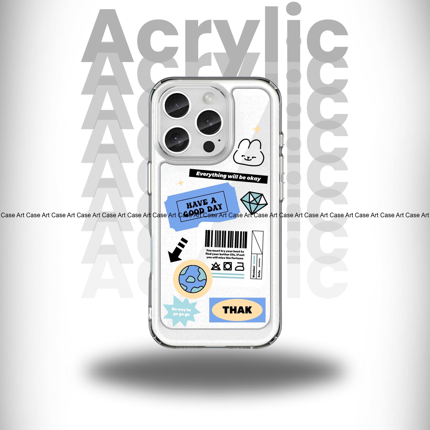 Good Day Crystal Acrylic Case