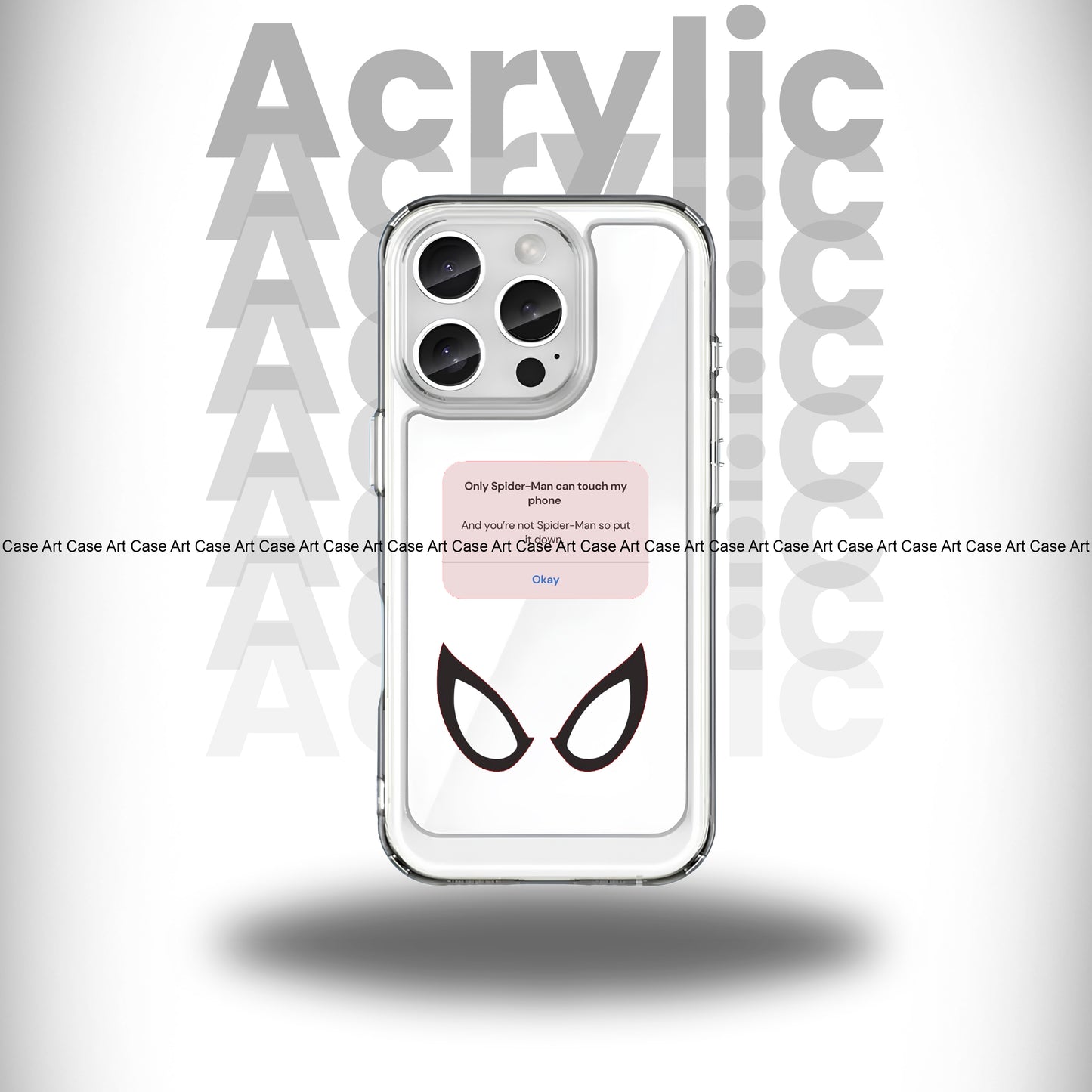 Spidey Crystal Acrylic Case