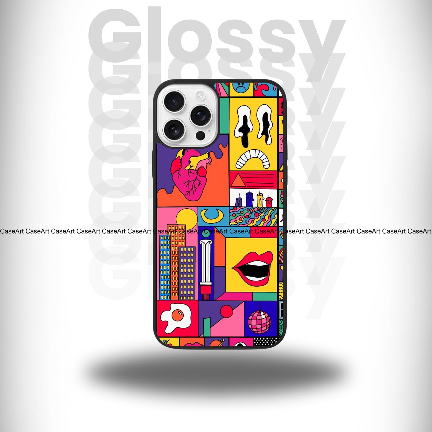 Aesthetic Art Multi Glossy Case