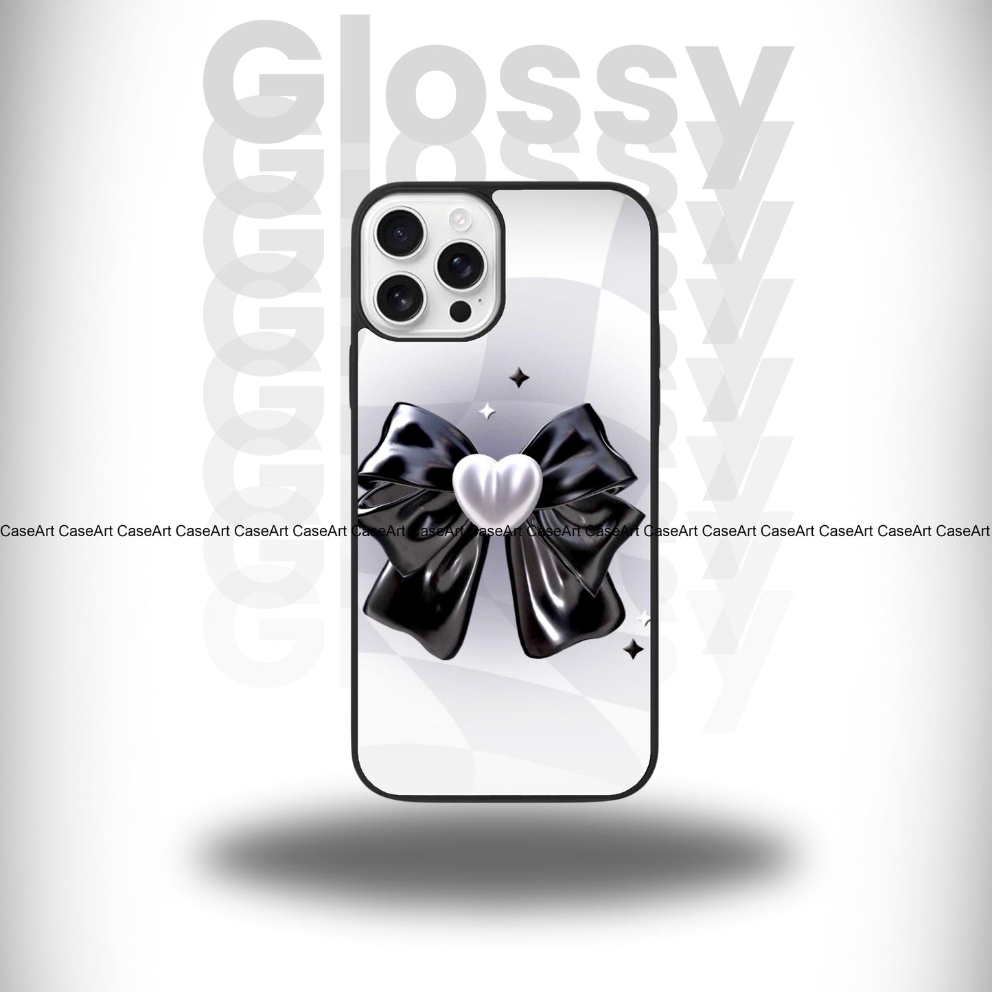 Black Bow Glossy Case