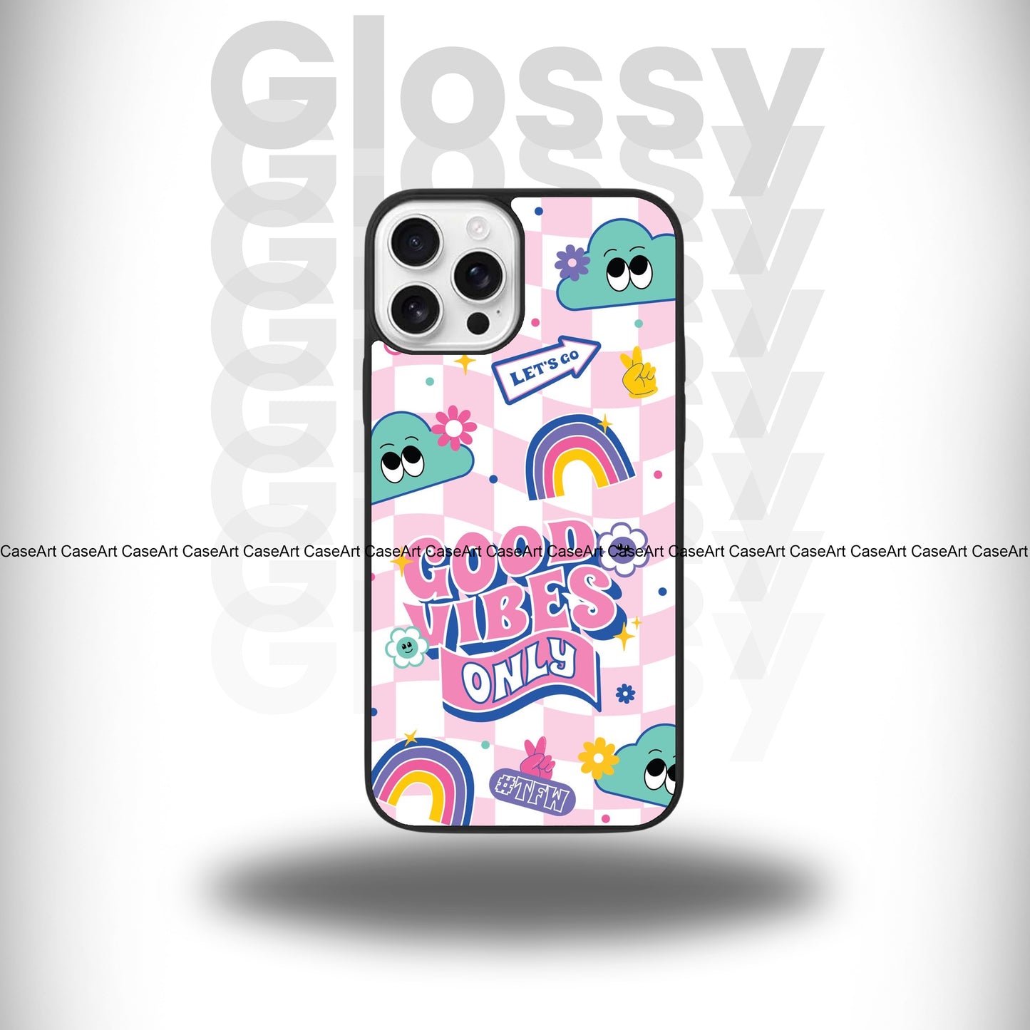 Good Vibes Glossy Case