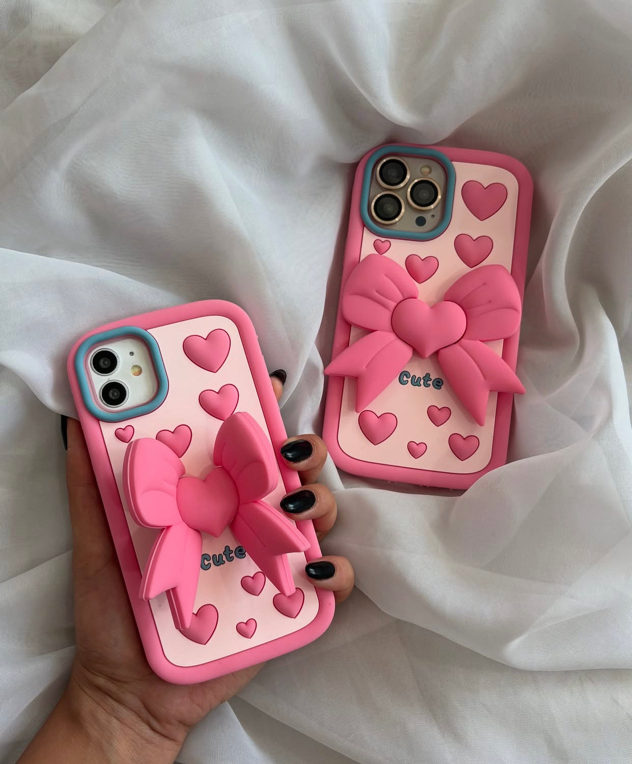 Heart Bow Silicone case