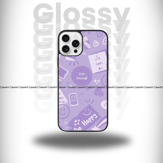 Life Goes On Glossy Case