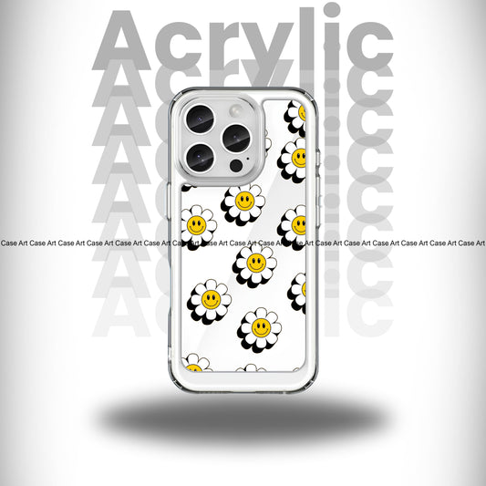 Daisy Smiley Crystal Acrylic Case