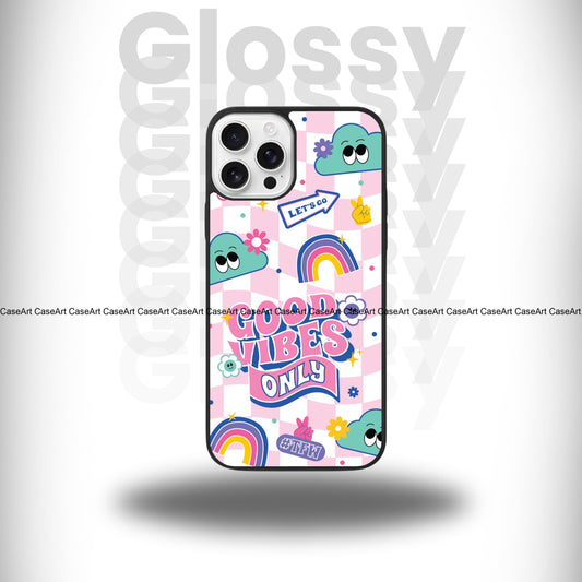 Good Vibes Glossy Case