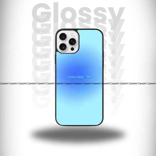 Good vibes Glossy Case