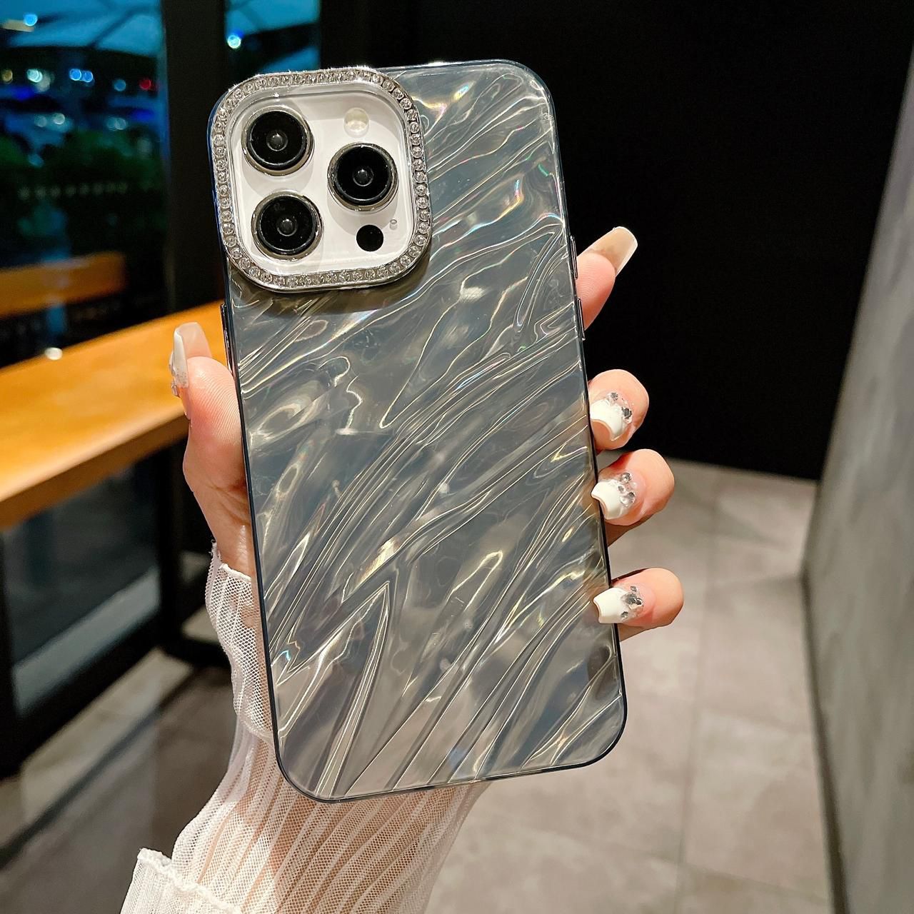 Pearl Diamond Studs Case