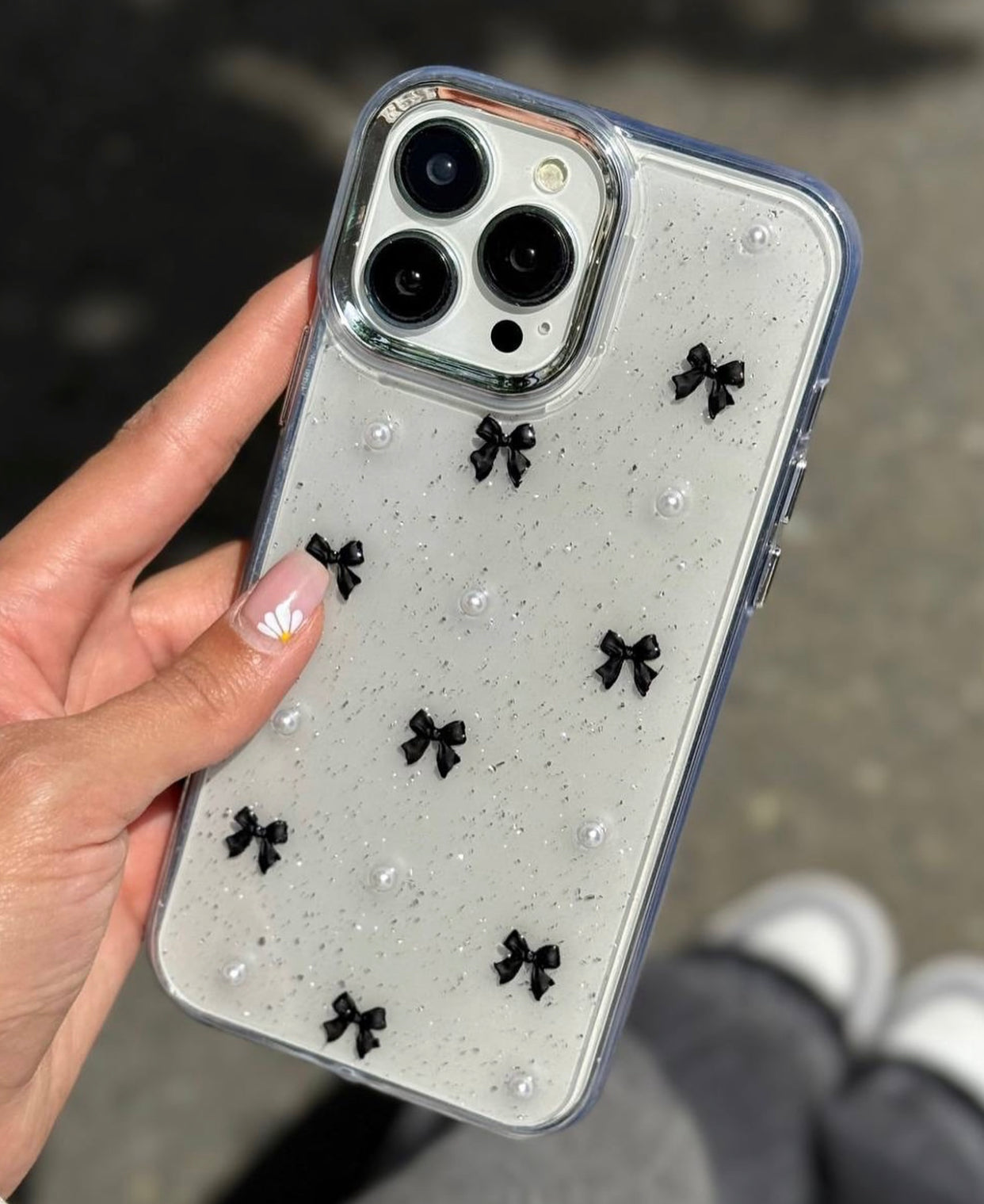 Black Bow Resin Case