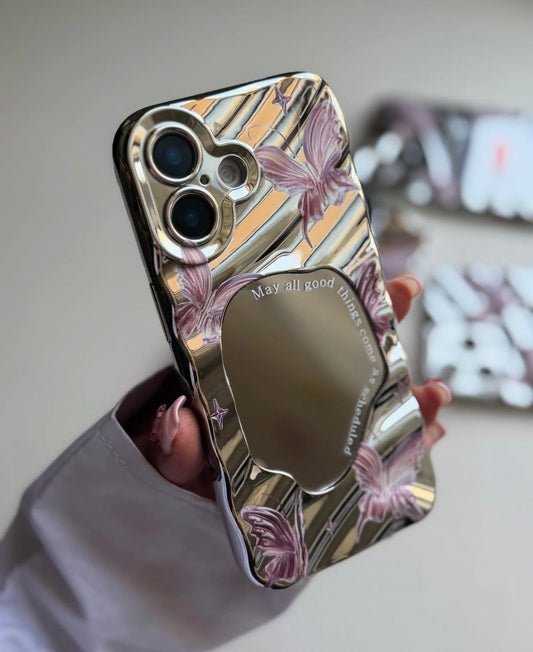 Butterfly Mirror Case