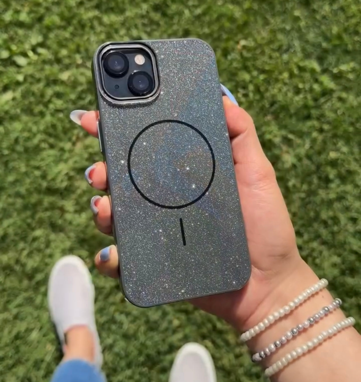 Megsafe Glitter Case