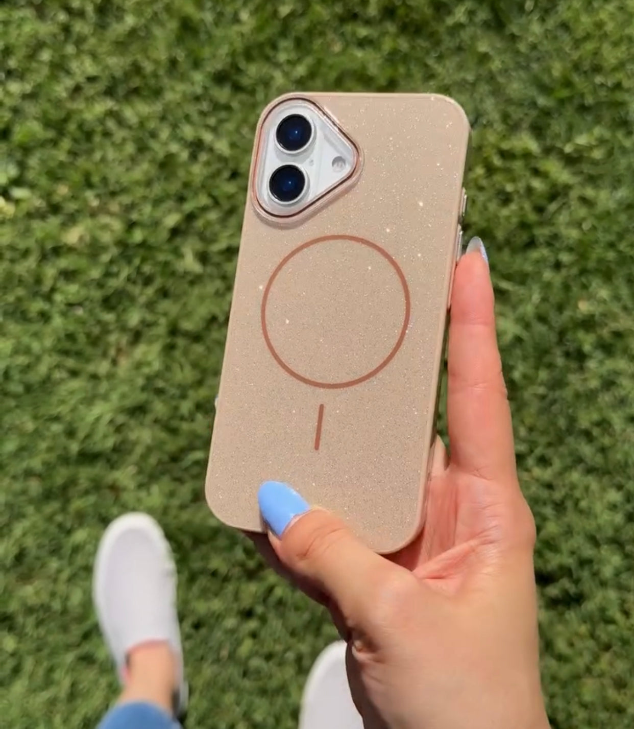 Megsafe Glitter Case