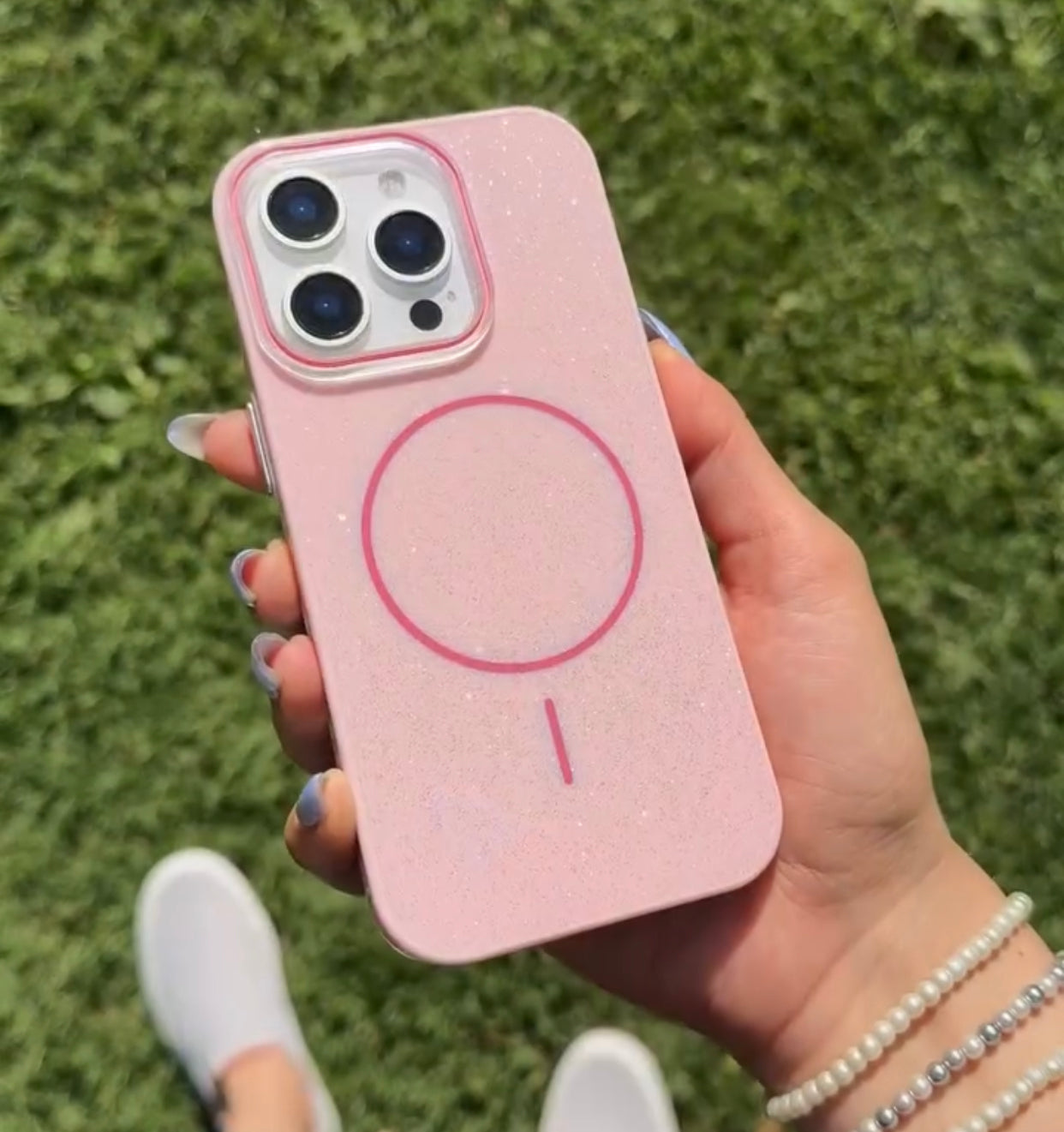 Megsafe Glitter Case