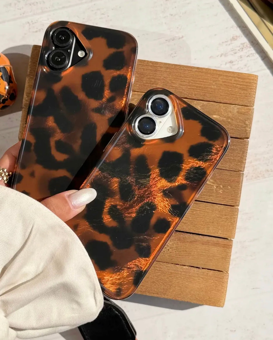 Leopard Glaze Case