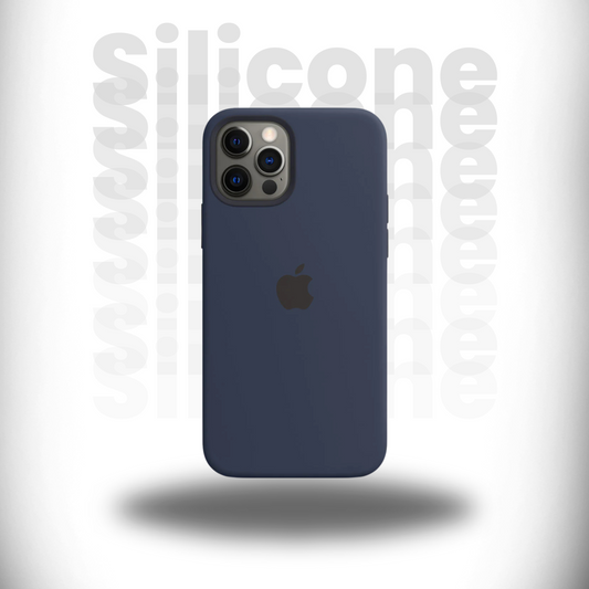 Navy Blue IPhone Silicone Case