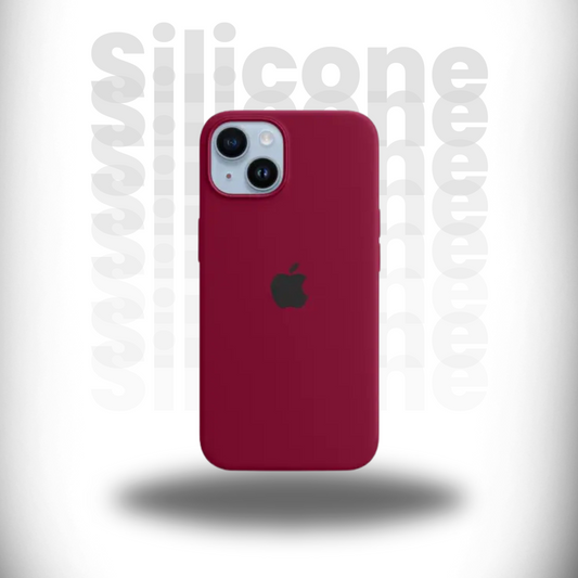 Maroon IPhone Silicone Case